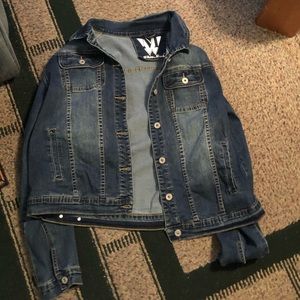 White Mark brand size 1x denim jacket. NWOT